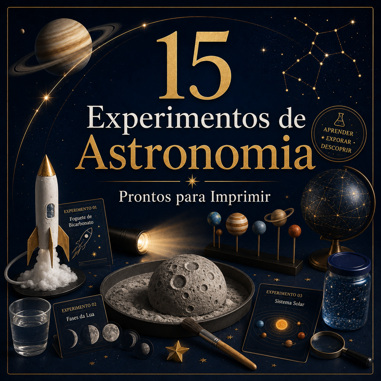15 Experimentos de Astronomia